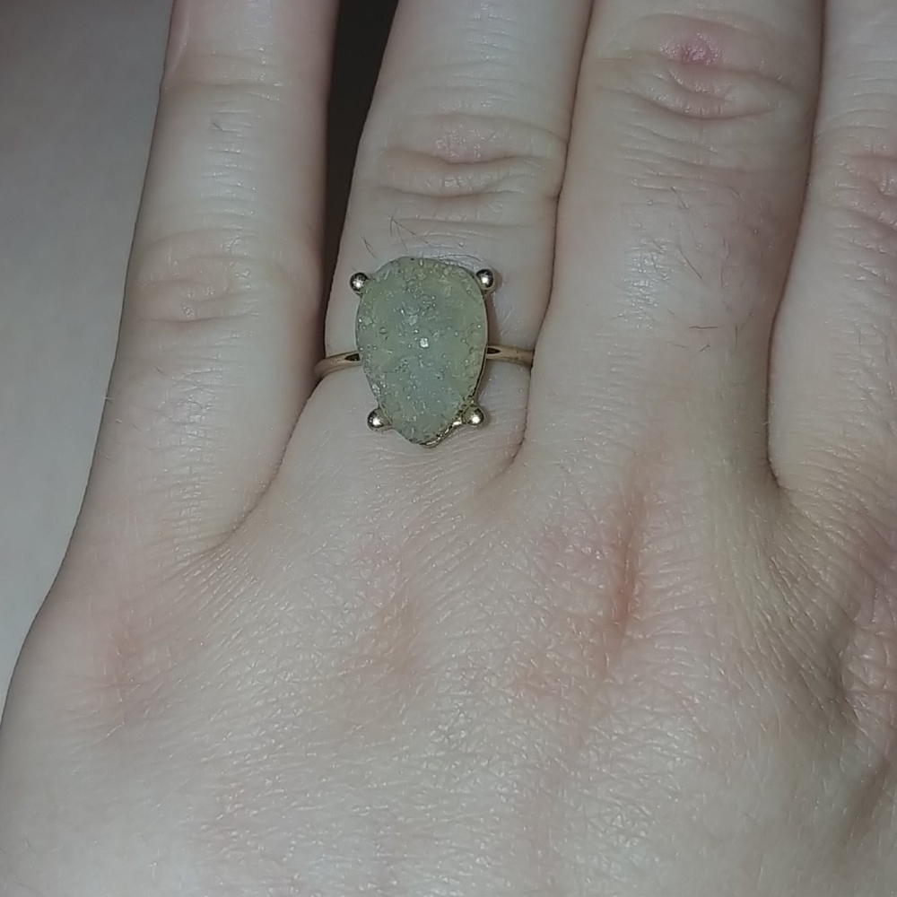 Druzy Ring - Picture 2 of 2